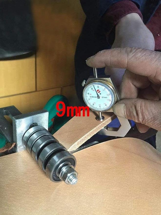 Leather Strap Cutter Machine - Professional Aluminium Leather Strip Cutting Tool Belt Cutting