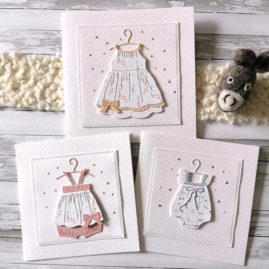 Baby Skirt Suit Metal Cutting Dies for Card Making