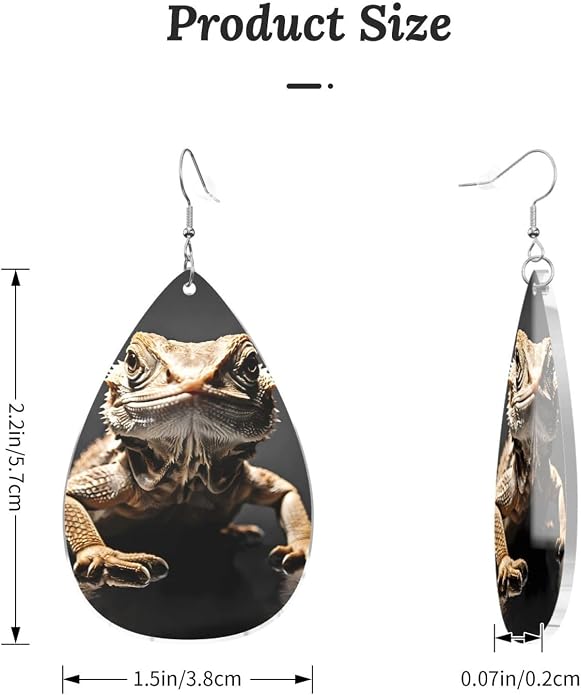 Math Formula Equation Black Drop-Shaped Earrings 2.2 x 1.5 Inches