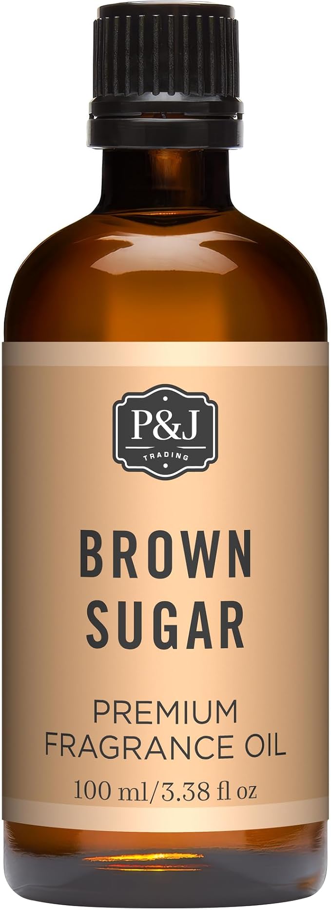 P&J Trading - Brown Sugar Scented Oil 100ml - Fragrance Oil for Candle Making, Soap Making, Diffuser Oil