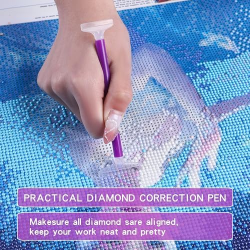 55PCS Diamond Art Accessories Tools Multiple Sizes Diamond Painting Kits