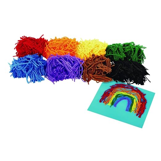 Colorful Collage Yarn 2500 Pieces