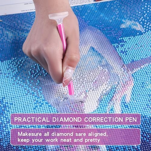 55PCS Diamond Art Accessories Tools Multiple Sizes Diamond Painting Kits