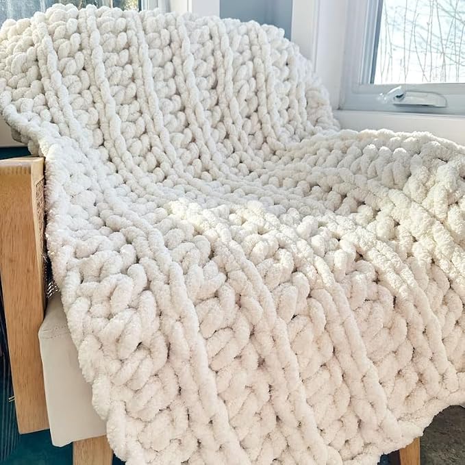 QWM 96“ Chunky Blankets Loom Knitting Looms Long Installation Free and Adjustable Foldable Portable Extra Loom Large 38,48,60, 72,84,96 Inch