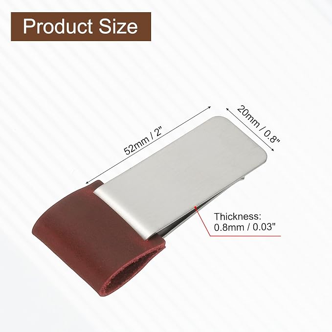 PATIKIL Pen Loop for Notebook Wine Red