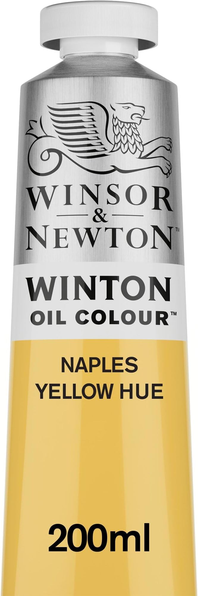 Winsor & Newton Winton Oil Color, 200ml Tube, Naples Yellow Hue | High-quality pigments, Durable, Lightfast, Permanent, Uniform Consistency, Great Pigment Load