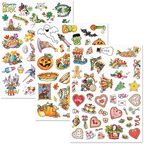 Current Holiday Sticker Variety Pack