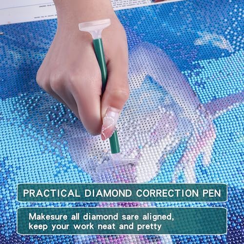 55PCS Diamond Art Accessories Tools Multiple Sizes Diamond Painting Kits