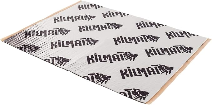 KILMAT 50 mil 25 sqft Car Sound Deadening Mat, Butyl Automotive Sound Deadener, Audio Noise Insulation and dampening