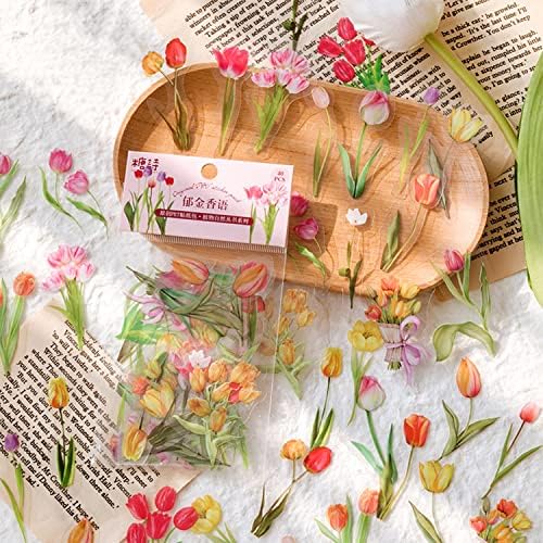 BLEDS 141 PCS Scrapbook Stickers Supplies, 120 PCS Nature Flower Self-Adhesive Stickers Plus 21PCS Big Size Scrapbooking Stickers Journaling Kit for Junk Journal Craft Card Making Decorative