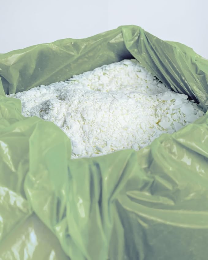 All American Wax Soy Wax Flakes – 25 lb Bag | Natural Soy Wax for Candle Making | Clean Burning, Easy to Melt, Great Scent Throw | DIY Candle Supplies