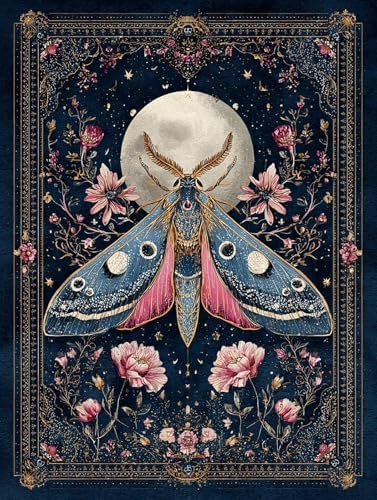 ILYUFO Diamond Art Kits for Adults Butterfly DIY Diamond Painting