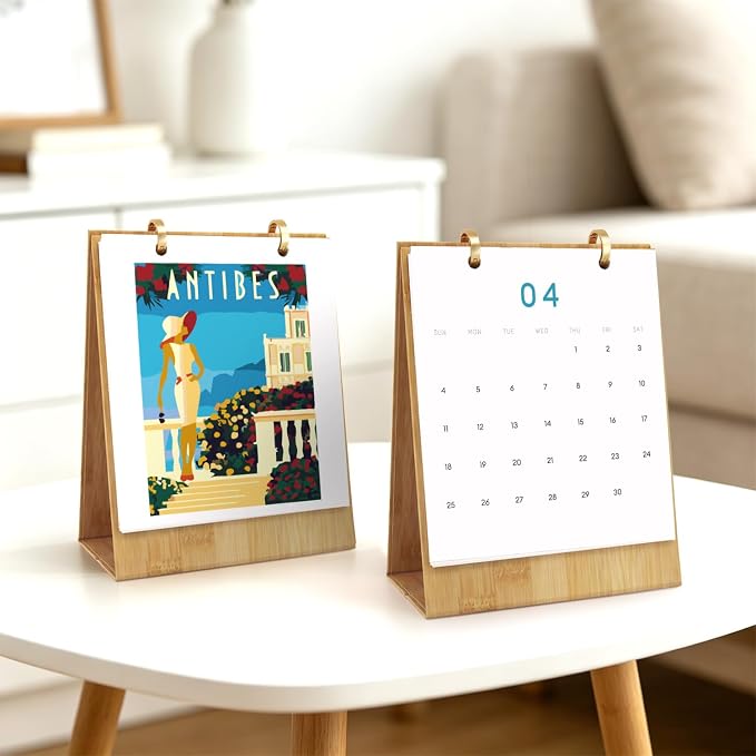 Lnjsipam Paint by Numbers Calendar 2027 - Travel Paint with Number for Gift | Travel Paint by Numbers Calendar, Easy DIY Calendar, Unique Gift for New Year, Travel Paint by Number Kit for Adults