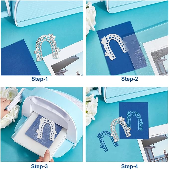 UNICRAFTALE 23Pcs Fairy Door for Tree Cutting Dies for Card Making Elf Door Embossing Die Cuts Carbon Steel Template Metal Greetings Die Cuts for DIY Scrapbooking Album Craft Home Decor