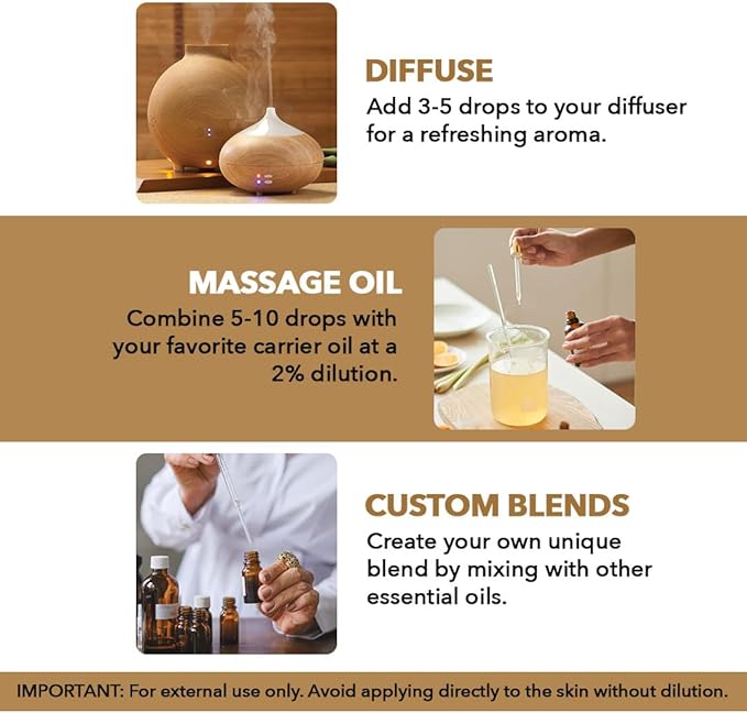 Majestic Pure Frankincense Essential Oil for Diffuser - 4 Fl Oz | 100% Pure and Natural - Essential Oils with Glass Dropper for Aromatherapy, Soap and Candle Making, Massage, Frankincense Oil