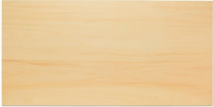 Woodpeckers Large Wood Canvas Boards for Painting 18 x 36 x 1-1/2-inch, Blank Sign for Wall Art Sets, 1 pc
