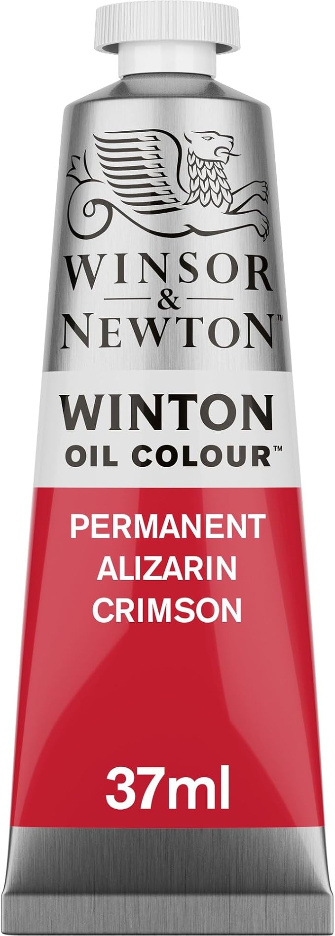 Winsor & Newton Winton Oil Color, 37ml Tube, Permanent Alizarin Crimson | High-quality pigments, Durable, Lightfast, Permanent, Uniform Consistency, Great Pigment Load