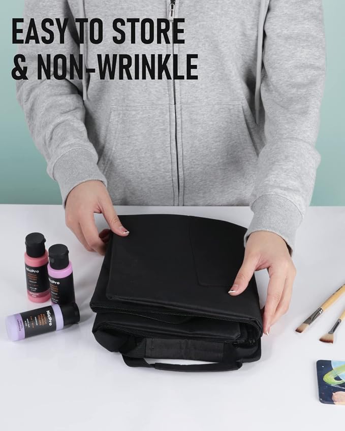 Nicpro Light Weight Art Portfolio Bag, 23x31” Waterproof Art Portfolio Case