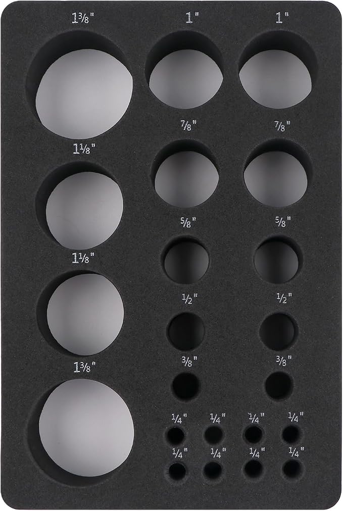 CYFUN DESIGN Flower Mold Tray Help Buds and Stamens to Dry and Maintain Their Shapes.Many Sizes Provided in the Tray to Fit All the Flowers for Spiral Flower Dies