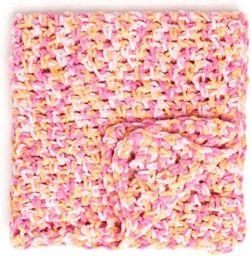 Bernat Baby Blanket 300g Posy Purple Yarn - 1 Pack of 300g/10.5oz - Polyester - 10 Super Bulky - Knitting/Crochet