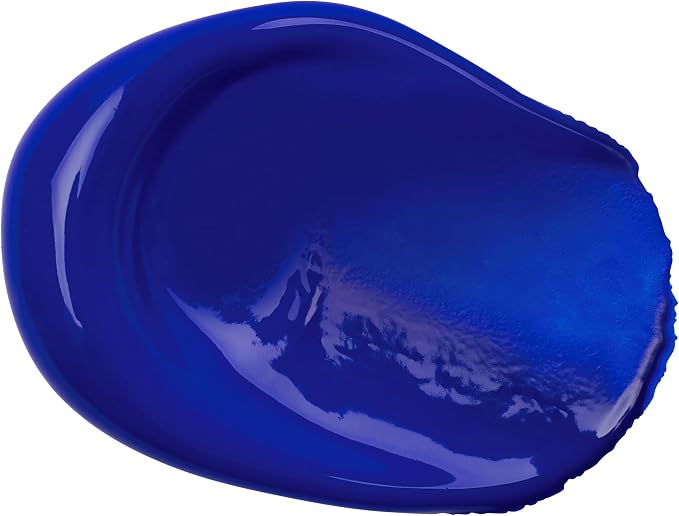 Liquitex BASICS Acrylic Paint, 13.5-oz Bottle, Ultramarine Blue | Medium Viscosity, Satin Finish, Lightfast, Fine Art Pigments, Range of Opacities, Easy Blending