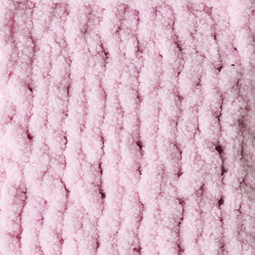 Bernat Baby Blanket Yarn, 3.5oz, Super Bulky 6 Gauge - Pink - Single Ball Machine Wash & Dry (454533) (Pack of 2)