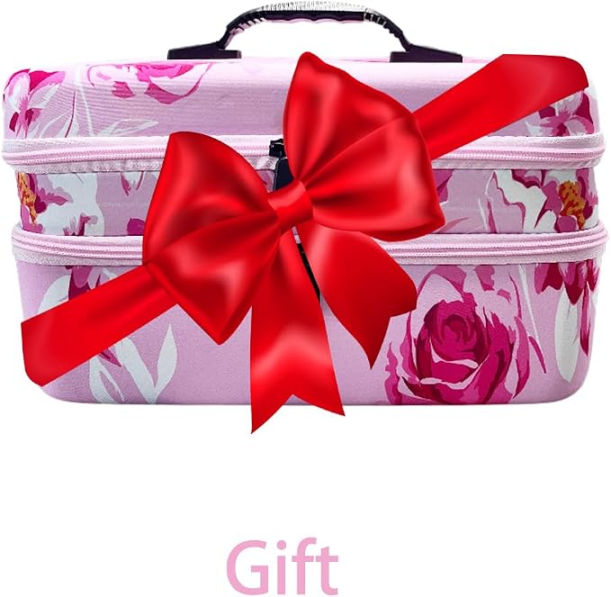 240 Slot Diamond Painting Storage Containers | Pink 240-slot storage box with tools & accessories for diamond art