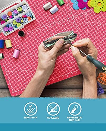 G+ Self-Healing Modeler's Cutting Mat A4 9 x 12"; Professional Small Cutting Board for Kids Modeling, Scrapbooking, Gundam Building, Rotary Cutting - A Great Hobbyist Cutting mat