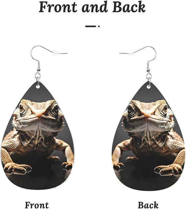 Math Formula Equation Black Drop-Shaped Earrings 2.2 x 1.5 Inches