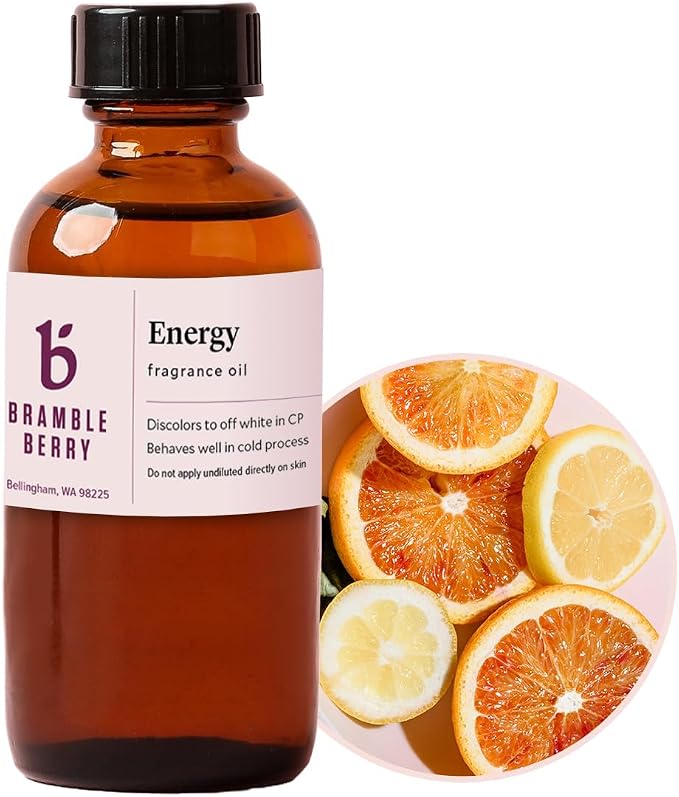 Bramble Berry Energy Fragrance Oil | Citrus for Soap, Lotion & Bath Bombs