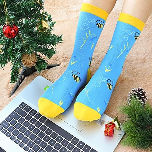 Jeasona Women's Cute Socks Fun Gifts for Wife Mom Daughter Girlfriend