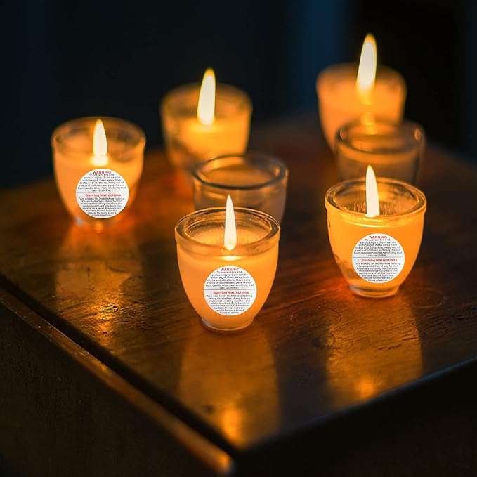 1000 Pcs Candle Warning Labels,1.5 Inch Candle Safety Stickers for Candle Making DIY Candle Jars, White
