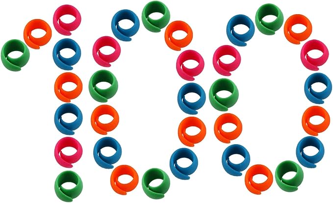 100pcs Thread Spool Savers - Prevent Thread Tails from Unwinding for Sewing and Embroidery Machine Spools