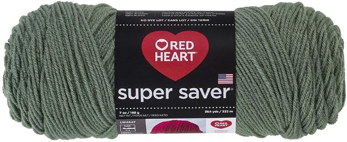 Super Saver Yarn, Light Sage, Acrylic - 1