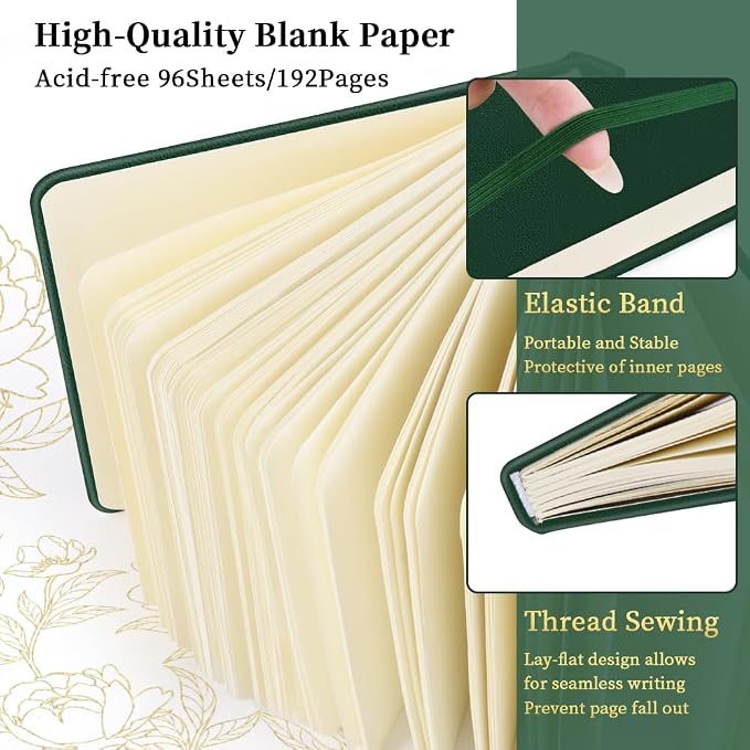 5x5 Pocket Sketch Book,80gsm Hardcover Art Sketchbook for Drawing Journal