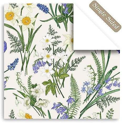 Scrapbook Paper, 24 Sheets 6"×6" 160gsm Single-Sided Patterned Cardstock