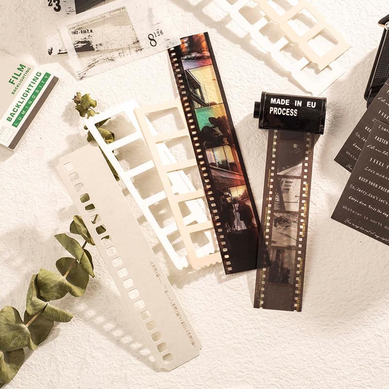Doraking 94PCS Film Scrapbook Paper Packs for Journaling Supplies Planners