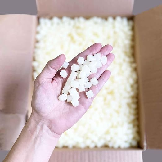 Surebonder B-2010 Less Stringing Skillet Glue Cube Pellets for Crafts and Floral Projects, 10 lb Box, Use in Surebonder Hot Glue Pot Skillets- Cream Color
