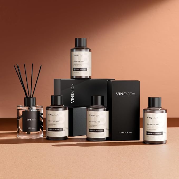 VINEVIDA [16oz] Lavender Vanilla Fragrance Oil for Candle Making Scents Soap, Perfume Oils, Soy Candles, Home Diffusers, Bath Scent Bomb, Linen Spray, Lotions, Car Freshies