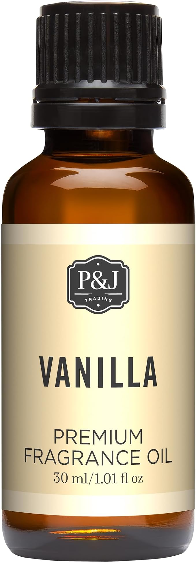 P&J Fragrance Oil - Vanilla 30ml - Candle Scents, Soap Making, Diffuser Oil, Aromatherapy