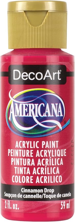 DecoArt Americana Acrylic Paint, 2-Ounce, Cinnamon Drop