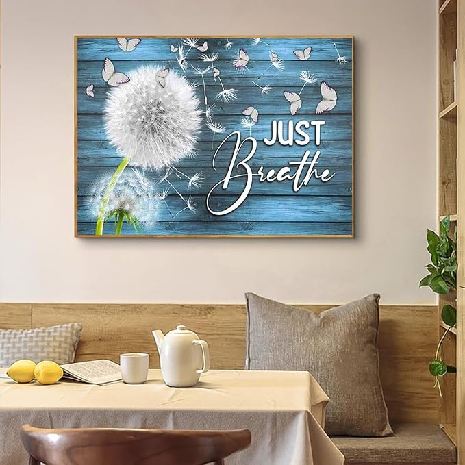Meothan Diamond Art Kits for Adults Dandelion Diamond Painting Kit 12x16in | 5D Dandelion Diamond Art Painting Kit for Adult, DIY Full Drill Butterfly Gem Art Diamond Dots Kits for Home Wall Decor Gift