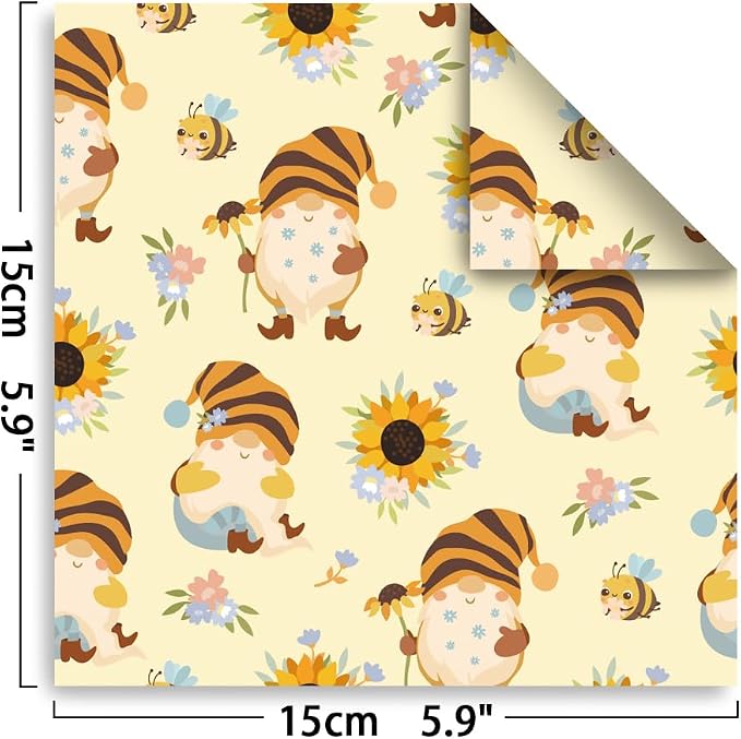 6x6" Origami Paper,100Sheets Double Sided Colored Paper,Square Craft Paper