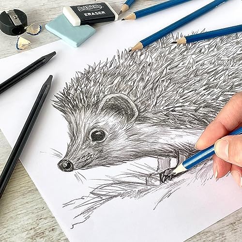 ArtSkills Sketch Pencils for Drawing, Graphite Art Pencil Set for Sketching & Shading, 8pc (Pack of 2)