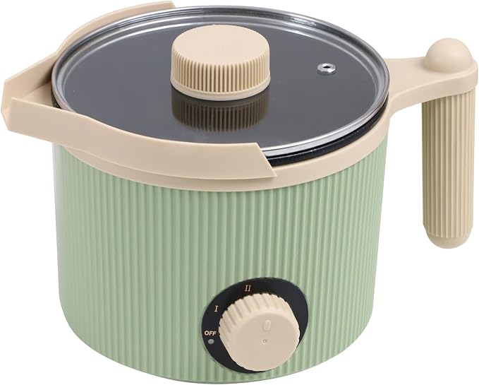 TOAUTO 3Lbs Wax Melting Candle Melting Pot Handheld with 2 Power Adjustment | Green Handheld Wax Melting Pot,Easy Pouring Spout ,Non-Stick Coating for Candle DIY Hobbyist