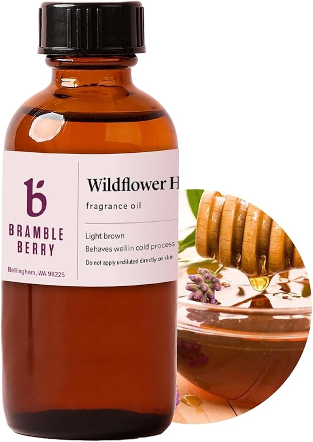 Brambleberry Wildflower Honey Fragrance Oil | Floral Scent for DIY Soap