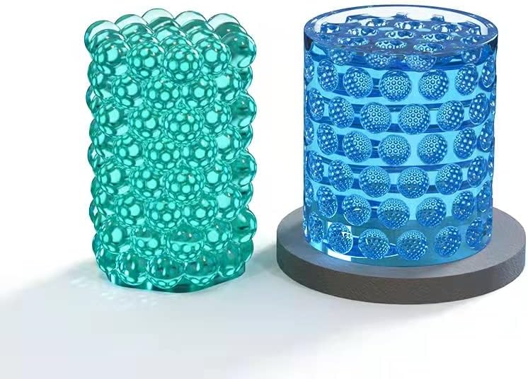 Navani Cylinder Candle Molds,Candle Molds Cylinder Light Resin Mold for Making Candles, Soaps, Flower Specimen, Insect Specimen, DIY Clay Molds
