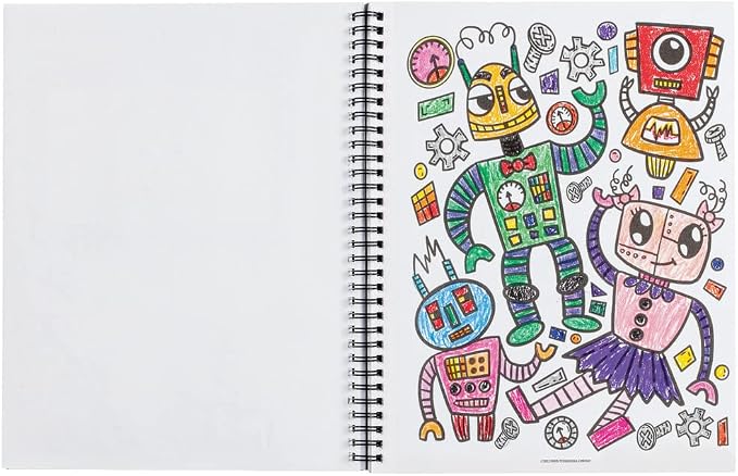 Prang Amazing Artist Sketch Book By Cassie Stephens, White