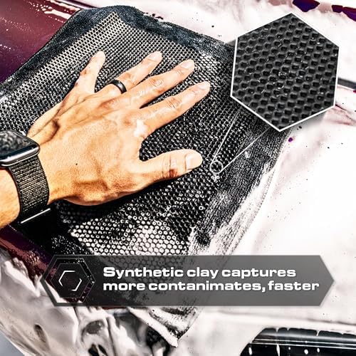 Blackline Clay Towel Kit Complete System - Towel, Wash Spray & 3 Cloths