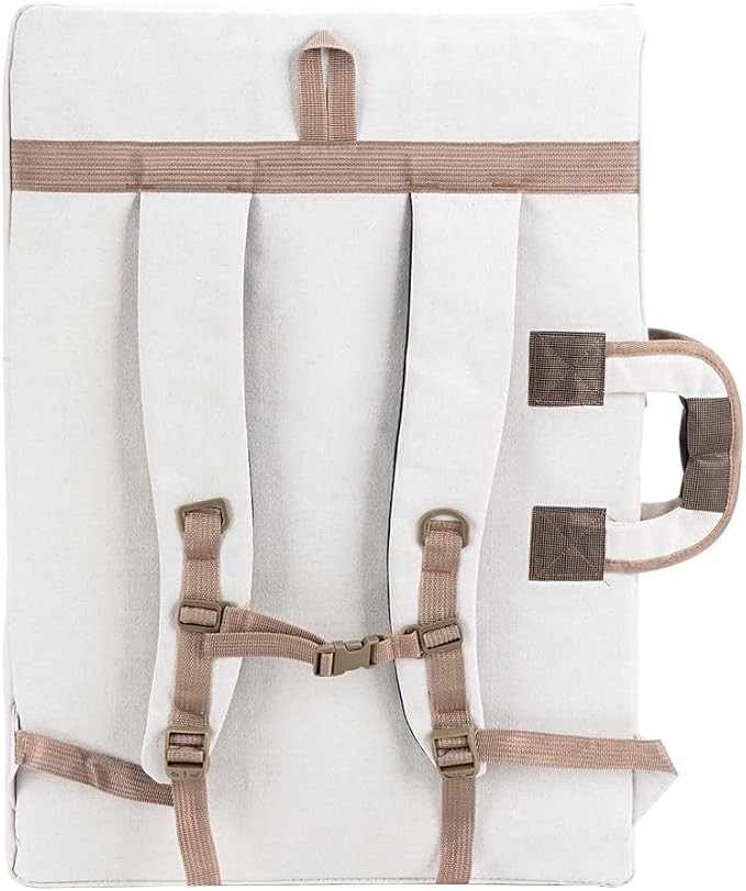 TRANSON Art Portfolio Case Artist Backpack Canvas Bag Large 26” x 19.5”